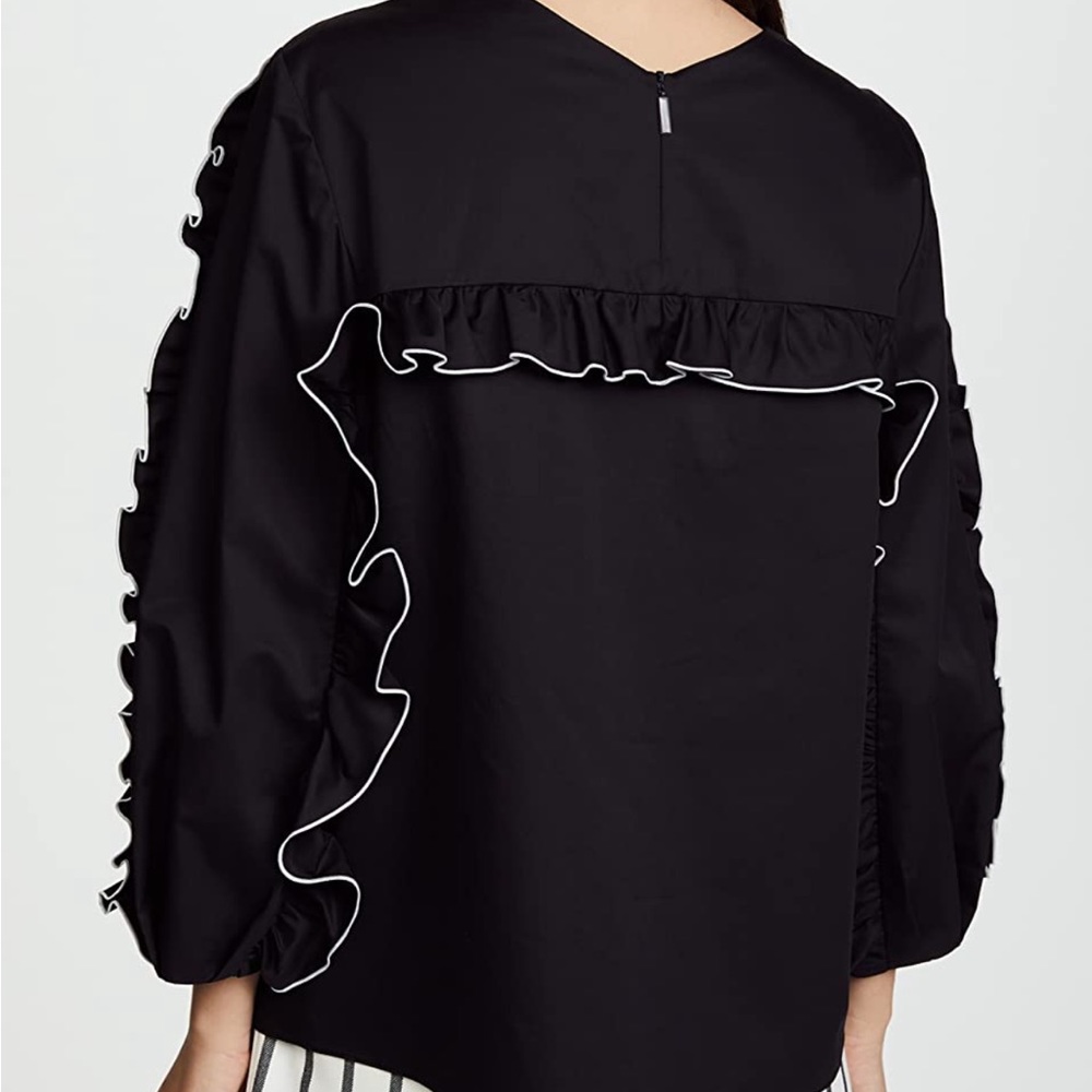 Tibi Spectator Ruffle Top - Picture 4 of 11